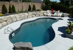 Inspiration Gallery - Pool Retaining Wall - Image: 192