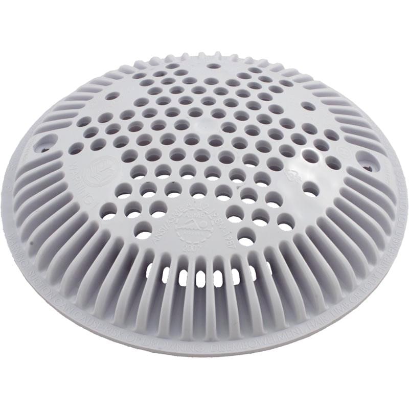 8" White suction Outlet Cover