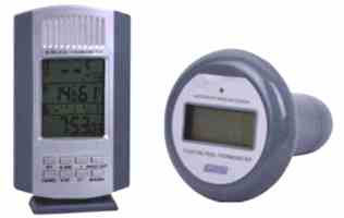 Waterproof Wireless Thermometer W/Transmitter