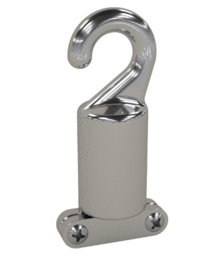  3/4" Chrome Rope Anchors