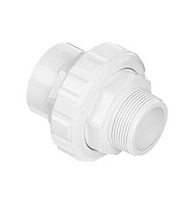 ABS Flush Male/Female Socket Union 1.5in MIPxSlip 