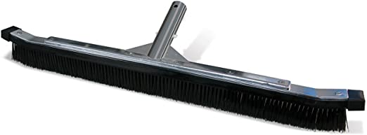 24in Aluminium Back Wall Brush with Nylon Bristles