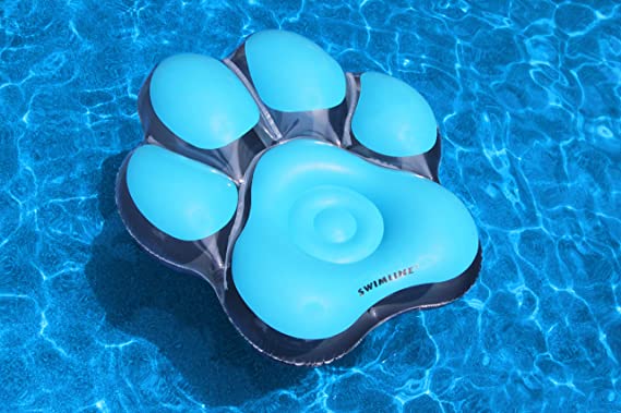 Pawprint Island Pool Float