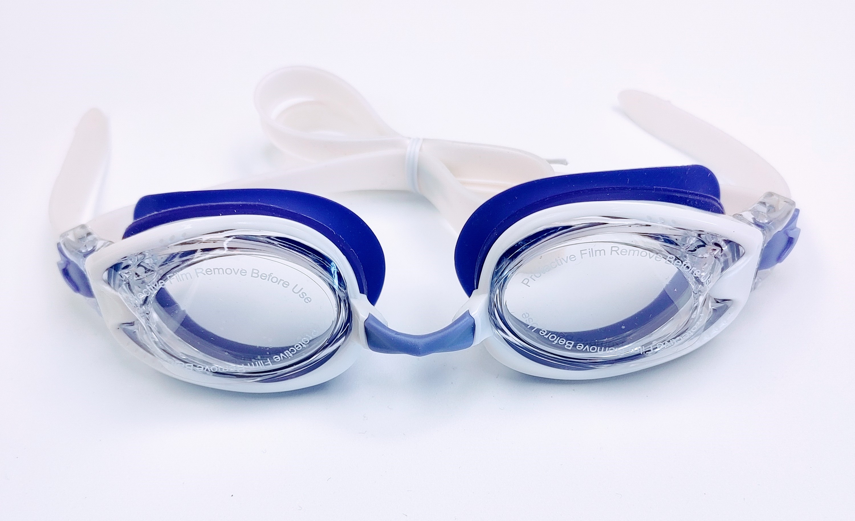 Aqua Sport Clear/Purple/White Goggles