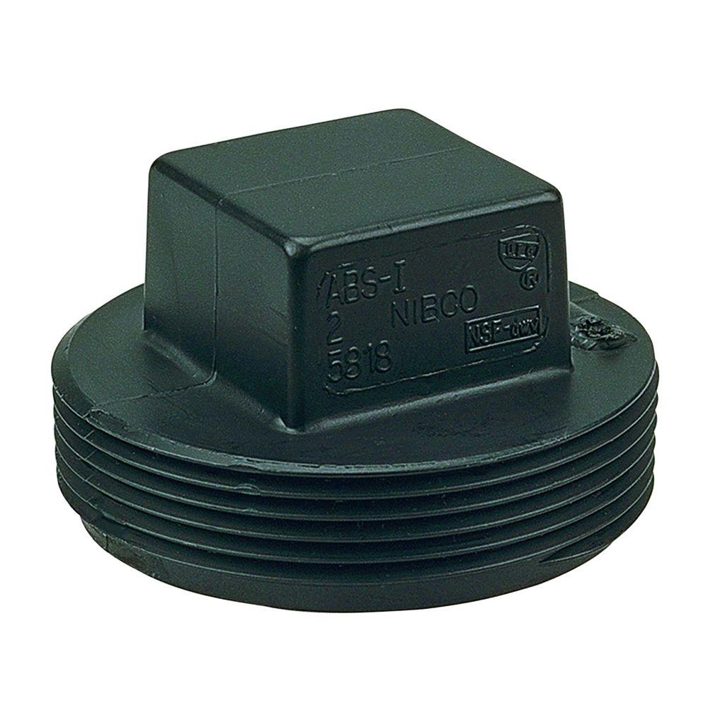 ABS Threaded Plug 1.5in