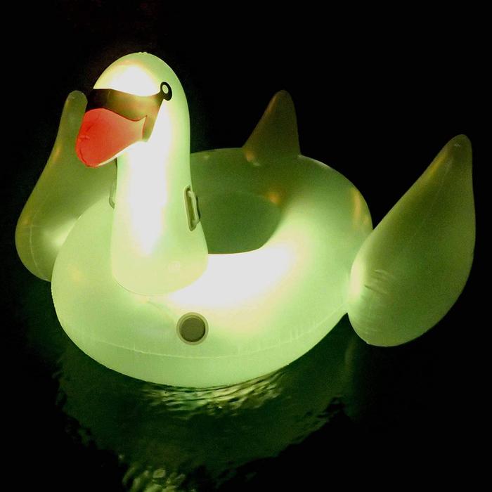 Giant LED Light Up Swan
