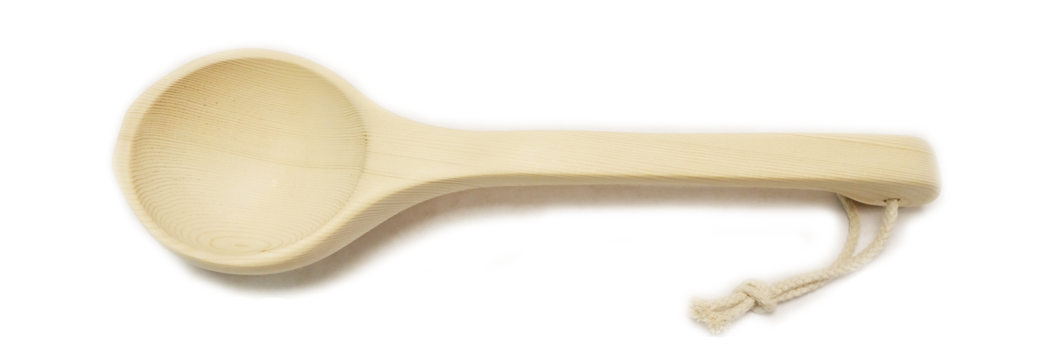 Wood Ladle 